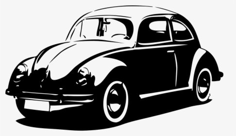 Volkswagen Black And White, HD Png Download, Free Download