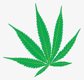 Cannabis Sativa Marijuana Hemp Clip Art - Marijuana Leaves Clip Art, HD Png Download, Free Download