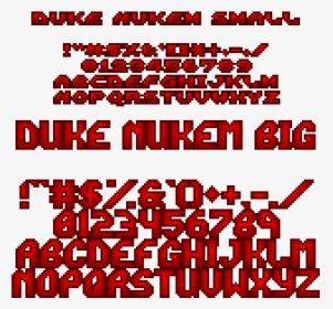 Duke Nukem Font, HD Png Download, Free Download