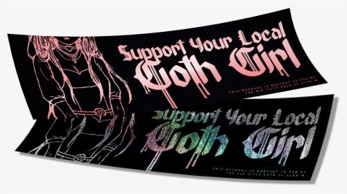 Image Of Support Goth Girls Box Slap - Trunks, HD Png Download, Free Download