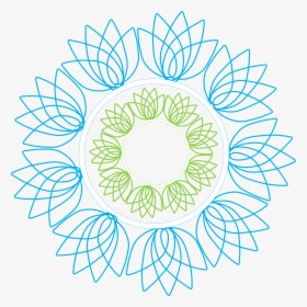 Mandalas, Flowers Clipart, Free Clipart - Circle, HD Png Download, Free Download