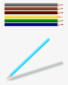 Pencil,pen,office Supplies - Colored Pencil, HD Png Download, Free Download
