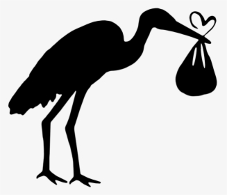 Stork Png Image File - Silhouette Stork Png, Transparent Png, Free Download