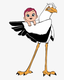 Storks Movie Clip Art - Storks Baby Coloring Page, HD Png Download, Free Download