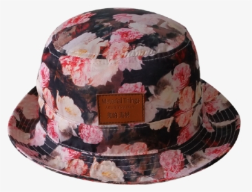 Fashion Printing Floral Pattern Bucket Hat Factory - Fedora, HD Png Download, Free Download