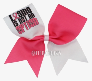 Transparent Cheer Bow Png - Breast Cancer Awareness October Cheer, Png Download, Free Download