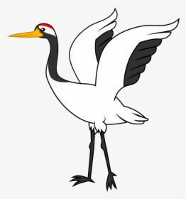 Transparent Crane Clipart - Crane Bird Clipart, HD Png Download, Free Download