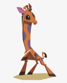 Transparent Giraffe Png - Giraffe Animal Jam Animals, Png Download, Free Download