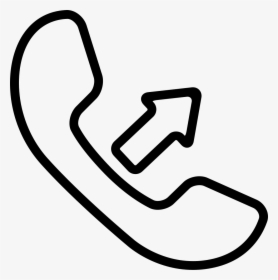 Answer A Call Interface Symbol Of Auricular With An - Small Phone Icon Png, Transparent Png, Free Download