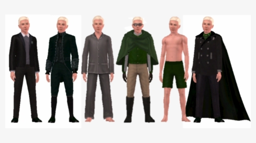 Sims 3 Draco Malfoy , Png Download - Formal Wear, Transparent Png, Free Download