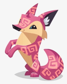 Coyote Art Pink Beg - Animal Jam Animals Coyote, HD Png Download, Free Download