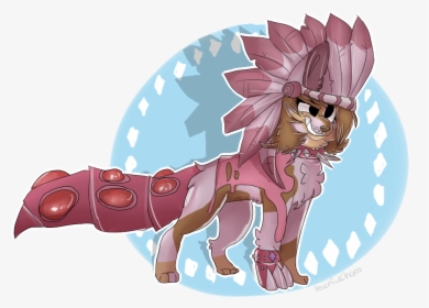 Animal Jam Fox With Headdress, HD Png Download, Free Download