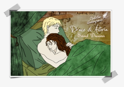 Draco Malfoy And Astoria Greengrass Fanart, HD Png Download, Free Download