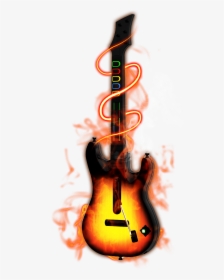 , F - Guitarra Electrica Con Fuego Png, Transparent Png, Free Download