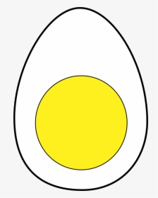 Egg, White, Yellow, Yolk, Boi - Hard Boiled Egg Clip Art, HD Png Download, Free Download