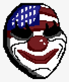 Payday 2 Pixel Art, HD Png Download, Free Download