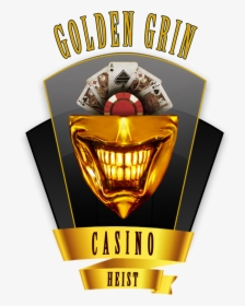 Casino Logo Goldengrin - Golden Grin Casino Logo, HD Png Download, Free Download