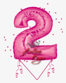 Number 2 Balloon Png, Transparent Png, Free Download