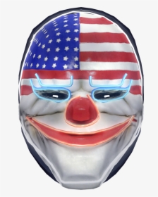 Dallas Mask Png - Payday 2 Paycheck Dallas, Transparent Png, Free Download