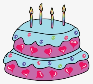 Birthday Cake,cuisine,cake Decorating - Stiker Kue Ulang Tahun, HD Png Download, Free Download