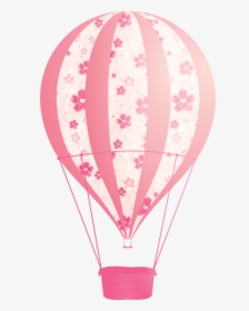 Freebie Pink Balloon - Pink Hot Air Balloon Png, Transparent Png, Free Download