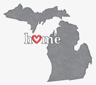 Michigan Map Png, Transparent Png, Free Download