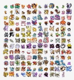 Pokemon Gen 1 Original Sprites, HD Png Download, Free Download