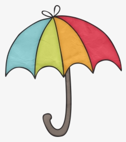 Colorful Umbrella Rain Clipart, Colorful Umbrellas, - Dj Inkers Umbrella Clipart, HD Png Download, Free Download