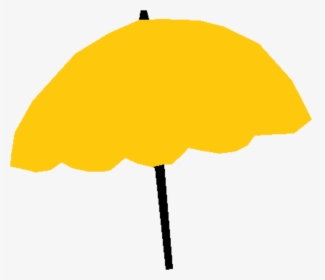Yellow,umbrella,clip Art,line,graphics,plant - Yellow Umbrella Vector Png, Transparent Png, Free Download