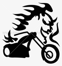 Flames Clipart Chopper - Illustration, HD Png Download, Free Download