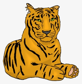 Transparent Tiger Clipart - Tiger Clip Art, HD Png Download, Free Download