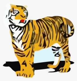 Look Tigger Clipart Png - Tiger Clipart, Transparent Png, Free Download