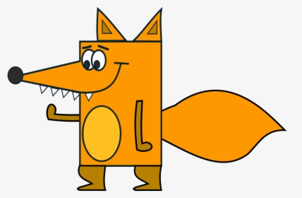 Fox Clip Art Download - Fox Clipart Black And White, HD Png Download, Free Download