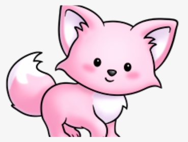 Pink Fox Clipart, HD Png Download, Free Download