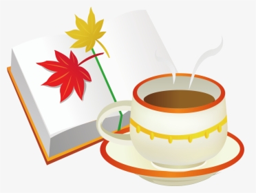 Clip Art Coffee Cup Cafe - Transparent Autumn Coffee Cups, HD Png Download, Free Download