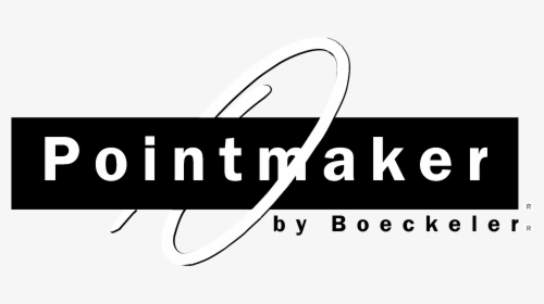 Pointmaker Logo Black And White - Calligraphy, HD Png Download, Free Download