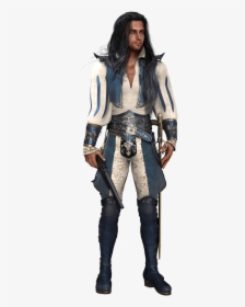 Man Musketeer Blue And White - Medieval Man Png, Transparent Png, Free Download