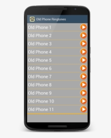 Old Phone Ringtones And Alarms For Android - Png Old Android Phone, Transparent Png, Free Download