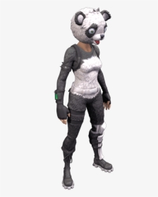 P A N D A Team Leader Outfit - Skin Fortnite Png Oso, Transparent Png, Free Download
