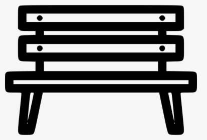 Bench Park - Bench Vector Png Icon, Transparent Png, Free Download