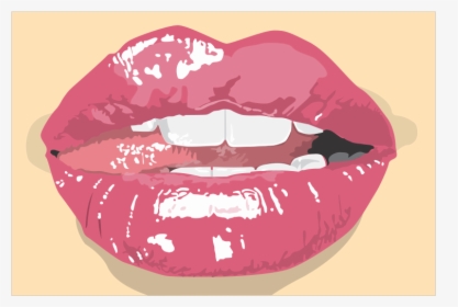 Free Vector Sexy Mouth - Lips Png Public Domain, Transparent Png, Free Download