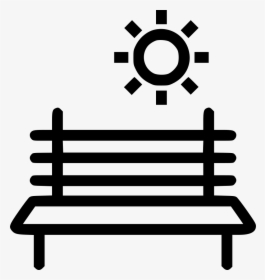 Bench In Park - Longest Day June 21, HD Png Download, Free Download