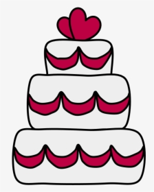 Wedding Cake Clipart , Png Download, Transparent Png, Free Download