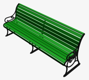 Park Bench 3d Model - Bench, HD Png Download, Free Download