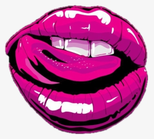 #lips #lipstick #vectorart #art #vector #punk #tumblr - Jason Derulo Swalla Remix, HD Png Download, Free Download