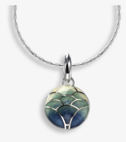 Nicole Barr Designs Sterling Silver Necklace Lotus - Locket, HD Png Download, Free Download