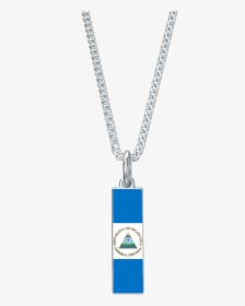 Nicaragua Drop Pendant In Silver - Spain Pendant Chain, HD Png Download, Free Download