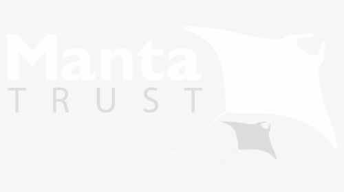 Mantalogo White 3500px - Manta Ray Trust Logo, HD Png Download, Free Download