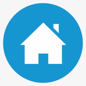 Circle Home Icon Png, Transparent Png, Free Download