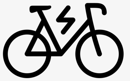 Electric Bicycle Filled Icon - Electric Bike Icon Png, Transparent Png, Free Download